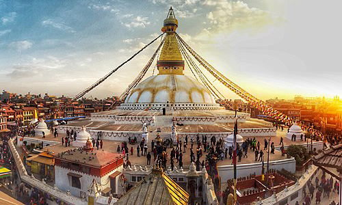 Kathmandu tour package from gorakhpur, boudhinath stupa kathmandu nepal